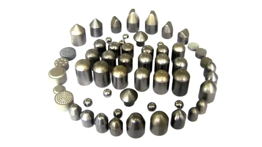 what are inserting carbide buttons