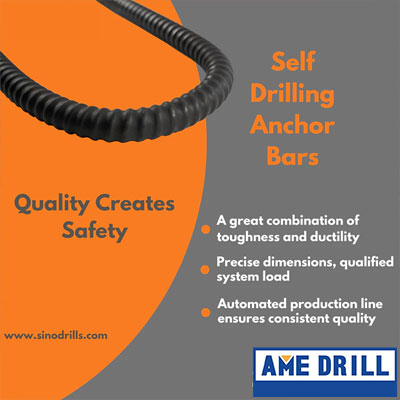 how to produce self drilling anchor bars