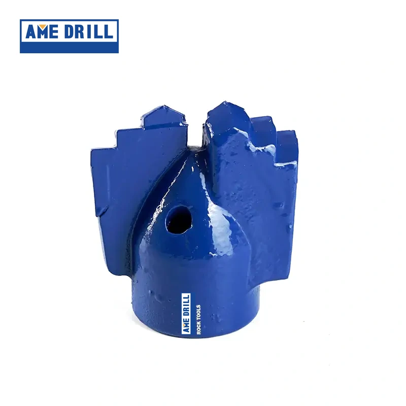 2 wing air flush step drag bit
