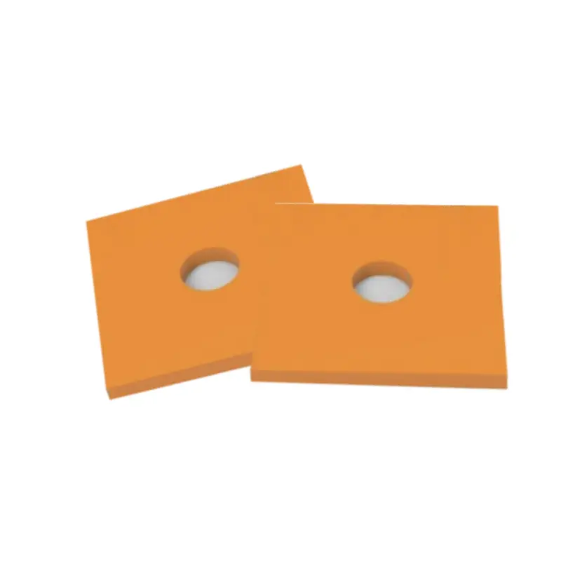 flat anchor plate for self drilling anchor system