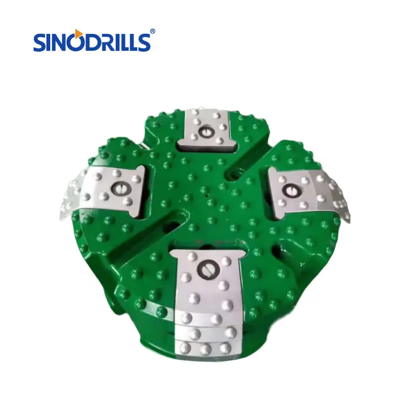 concentric casing system with block