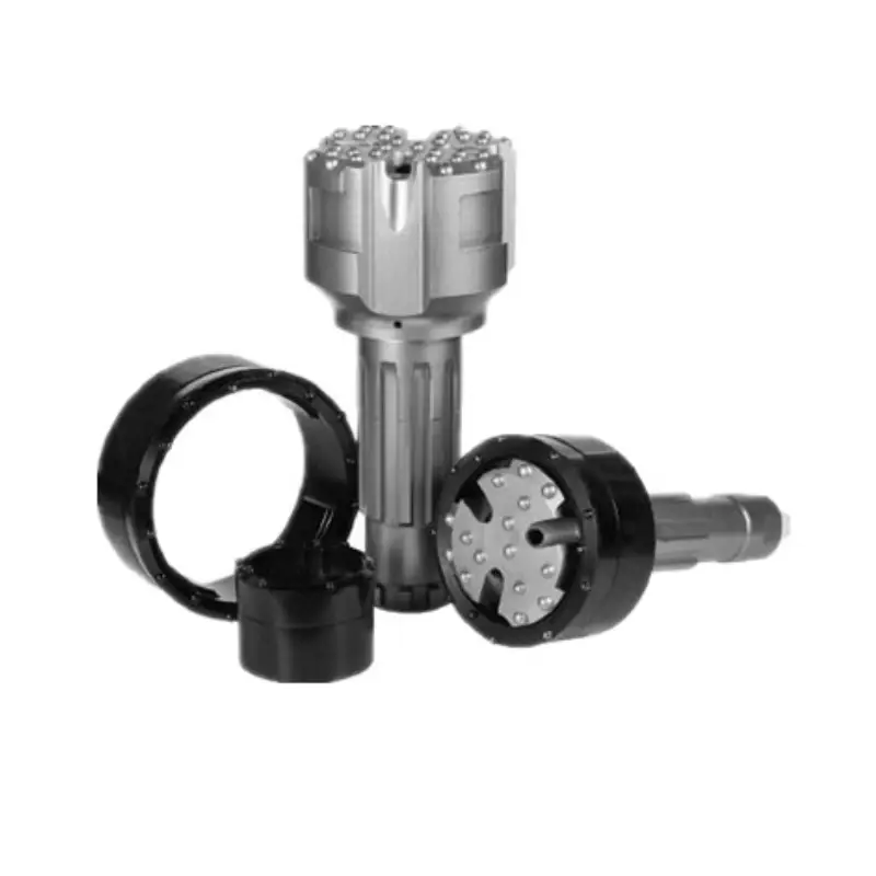 dth concentric casing drilling system