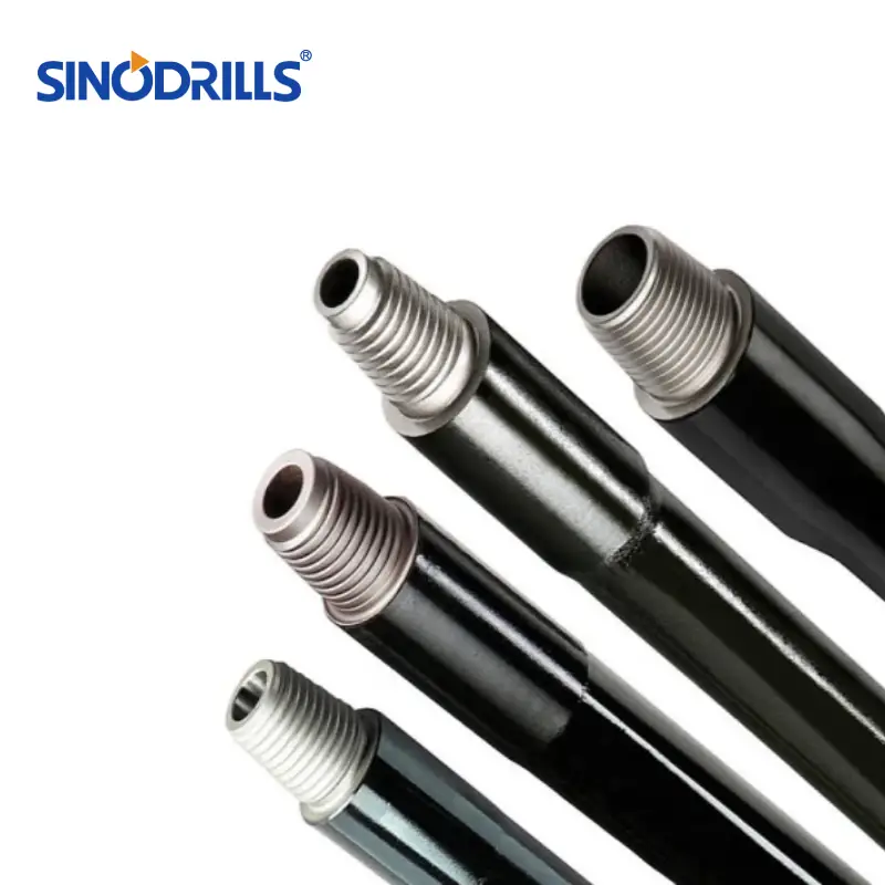 dth drill pipe drill rod friction welding in water well drilling