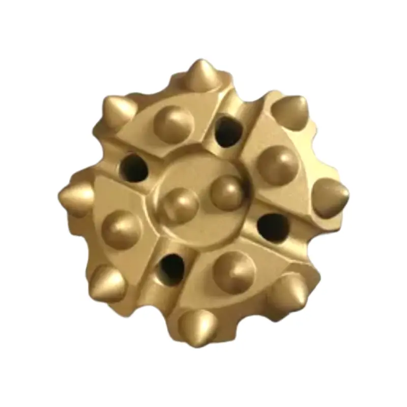 t51 retrac drop center ballistic button drill bit