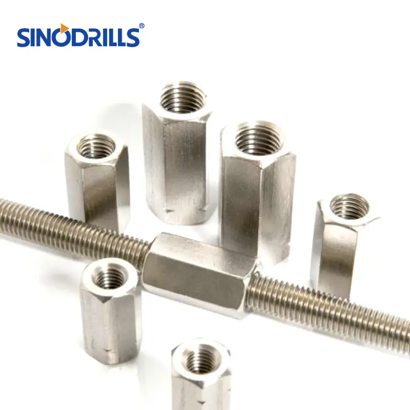 threaded rod connector nuts