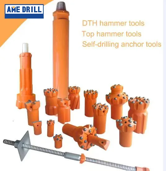 DTH Top hammer tools Self drilling