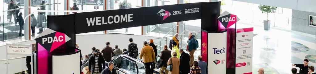PDAC2025 welcome banner