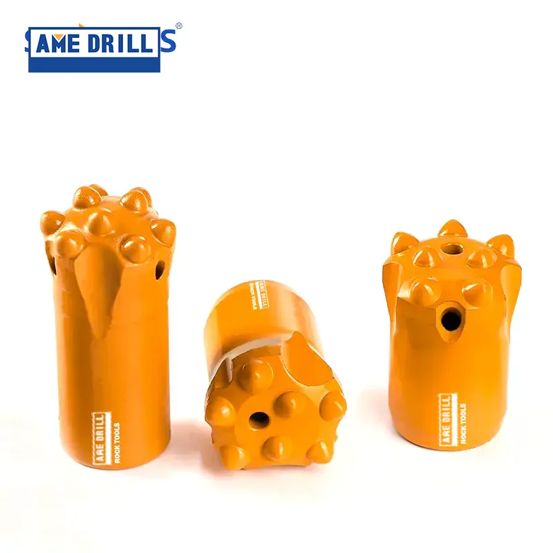 retract threaded button bits